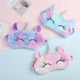 3D Cartoon Unicorn Eye Mask