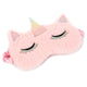 3D Cartoon Unicorn Eye Mask