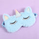 3D Cartoon Unicorn Eye Mask