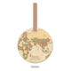 Map Pattern Travel Airplane Accessories