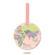 Map Pattern Travel Airplane Accessories
