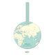 Map Pattern Travel Airplane Accessories