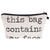 Multicolor 3D Printing Cosmetic Bag