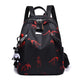 Anti-thief Feather Print Backpack