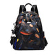 Anti-thief Feather Print Backpack