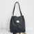 Solid Corduroy Shoulder Bags