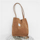 Solid Corduroy Shoulder Bags