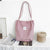 Solid Corduroy Shoulder Bags