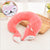 U Shape PP Cotton Neck Pillow