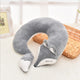 U Shape PP Cotton Neck Pillow