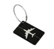 5pcs Aluminum Alloy Airplane Luggage Tag
