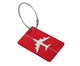 5pcs Aluminum Alloy Airplane Luggage Tag