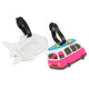 Airplane Car Pattern Suitcase Tag