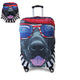 Thicker Blue City Luggage Cover Suitcase