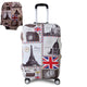 Thicker Blue City Luggage Cover Suitcase