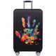 Thicker Blue City Luggage Cover Suitcase