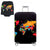 Thicker Blue City Luggage Cover Suitcase