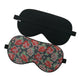 Floral Pattern Silk Eyeshade Mask