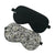 Floral Pattern Silk Eyeshade Mask