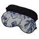 Floral Pattern Silk Eyeshade Mask